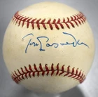 Tom Lasorda Signed Official National League Baseball Autograph Signature Dodgers