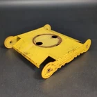 Tonka Dragline Crane Cab Swivel Frame Base Yellow 514