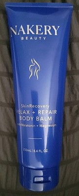 Nakery Beauty Skin Relax + Repair Body Balm w/ Melatonin & Magnesium, 8.4 Oz 