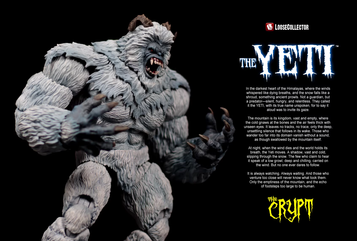 Loose Collector LC Studio 1/12 Yeti H 10in Action Figure In Stock
