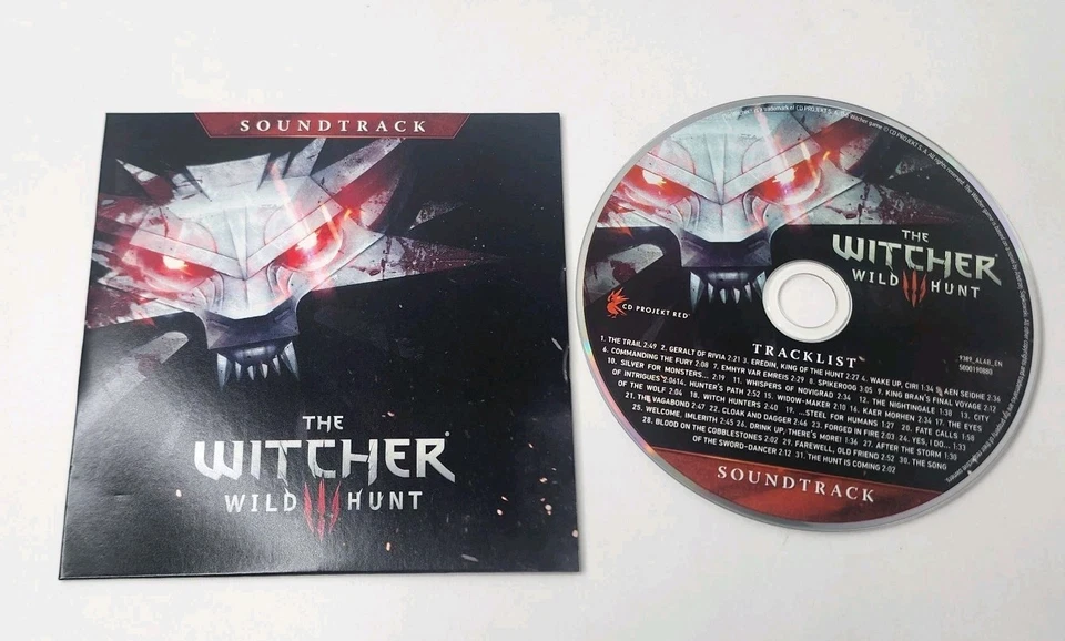 The Witcher 3 Wild Hunt (PlayStation 4, PS4, 2015) con mapa, manual y banda sonora Foto 3 de 4