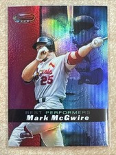 2000 Bowman’s Best Mark McGwire Best Performers #86 St. Louis Cardinals