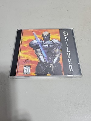 SILVER PC Game 1999 (For Windows 95/98) - CASE - ARTWORK -   DISC 2 ONLY!