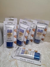 6x Candy Moyo Nucolor Beauty Benefit B.B Cream Dark 1 Foundation Concealer 1oz