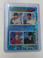 2026 Topps Heritage - Rookie Shortstops - #374 - Blue Speckle