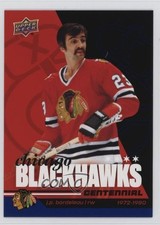 2025 Chicago Blackhawks Centennial Windy City Blue 41/65 JP Bordeleau #95 0pt4