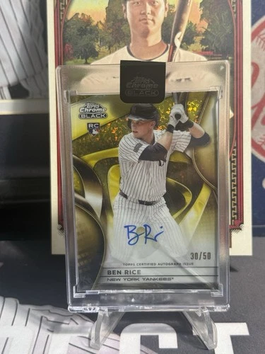 Ben Rice 2025 Topps Chrome Ben Rice #30 Gold