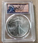 2023 $1 Silver Eagle 1oz PCGS MS70 First Strike Leonard Buckley * 1 of 500 *