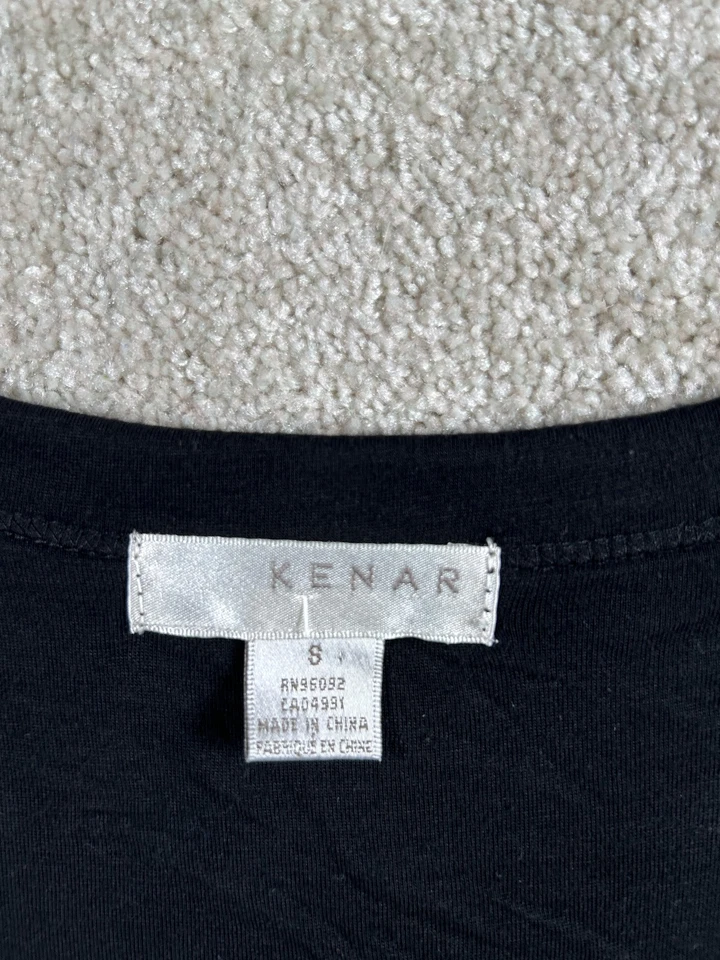 Kenar Womens S Sleeveless Pleated Tunic Top Lightweight Blouse WhimsiGoth Witchy - Image 4 of 4