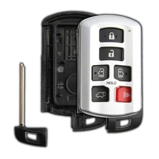 Key Fob Remote Shell Case Replacement for Toyota Sienna HYQ14ADR