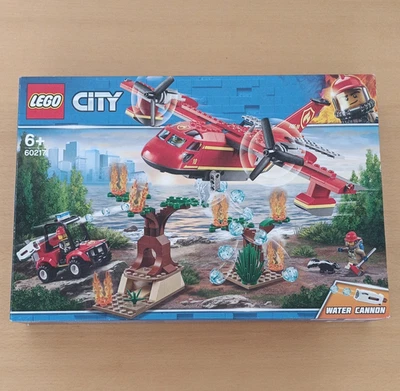 LEGO City 60217 Löschflugzeug der Feuerwehr mit Verpackung und Anleitung - Bild 1 von 3