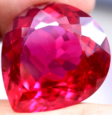 Extremely Rare & Natural 52.02 Ct SUNRISE RUBY  GGL Certified Loose Gemstone