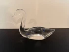 Steuben Crystal Signed Swan or Goose Figurine