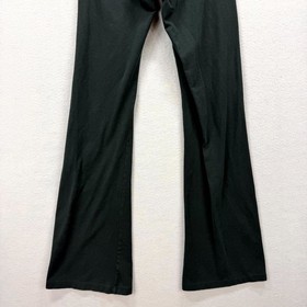 Victoria's Secret Sport Flare Yoga Pants Women Medium 28x33* Black Elastic Waist