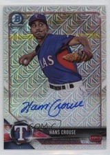 2018 Bowman Mega Box Chrome Mojo Refractor Hans Crouse #BMA-HC Auto ok2