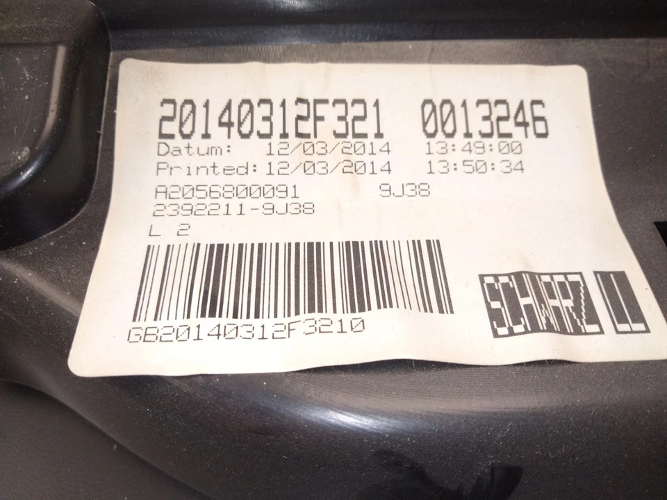 A2056800091 GLOVE BOX / 2706138 FOR MERCEDES-BENZ C-CLASS W205 C 220 B - Image 4 of 4