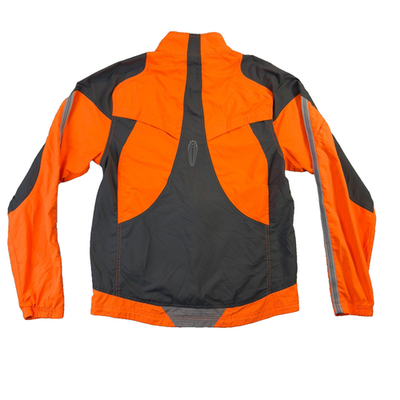 Saucony Running Jacket Men's Small Orange ViziPro Reflective