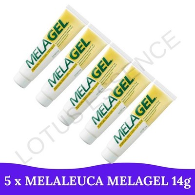 5X Melaleuca MelaGel Balm 14g Tube   Natural Tea Tree Oil Skin Relief Cream