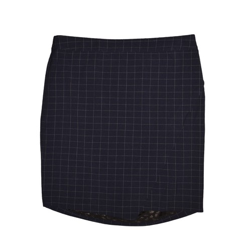 RACHEL ROY COLLECTION NEW $119 Windowpane Check Pencil Skirt Navy 20W