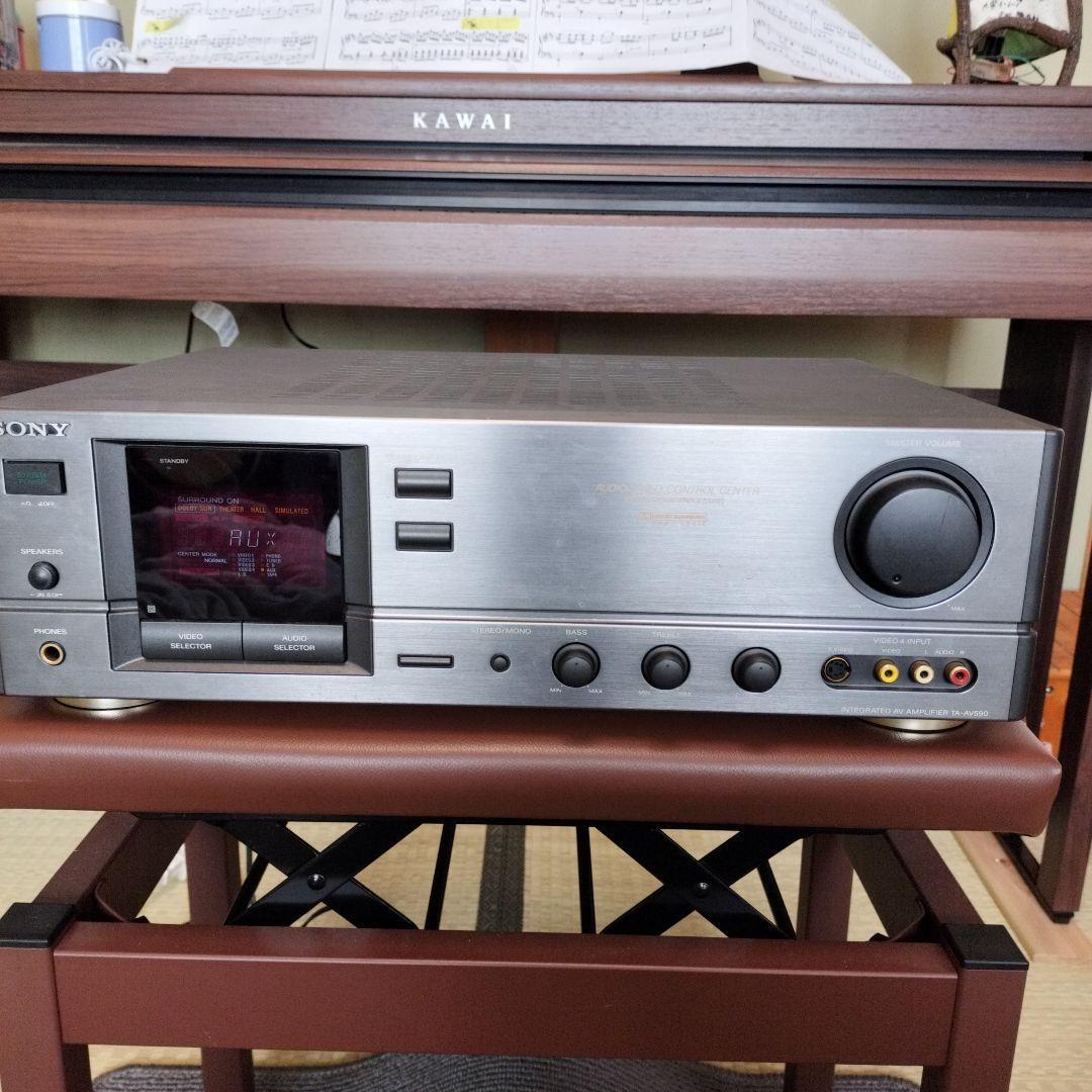 SONY アンプ　TA-AV590 SONY TA-AV590の仕様 ソニー