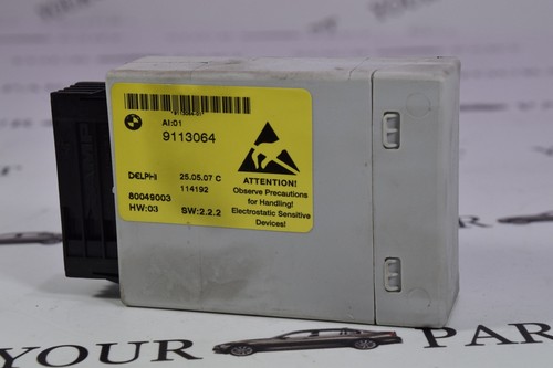 BMW 5er e60 e61 LCI ECU Steuergerät Verkabelung Mittelkonsole 9169521