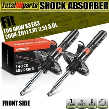2x Front Shock Absorbers Strut for BMW E83 X3 2.0L N47 3.0L M57 2004-2011 SAV