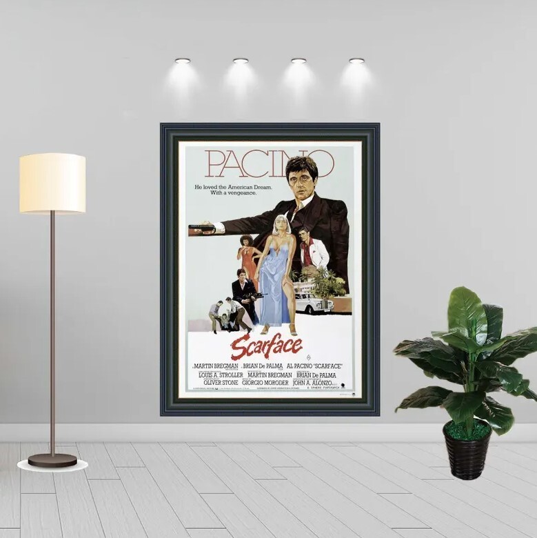 Scarface Movie Poster Print for Home Decor and Gifts