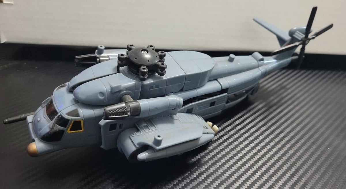 2007 TRANSFORMERS MOVIE BLACKOUT VOYAGER HELICOPTER LOOSE INCOMPLETE FIGURE L32