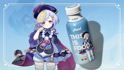 Genshin Impact yfood *limited* Icy Coconut Drink *NEU*