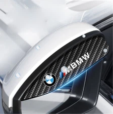 New 2pc Rear View Mirror Rain Board Eyebrow Sun Visor for BMW Car Accessories