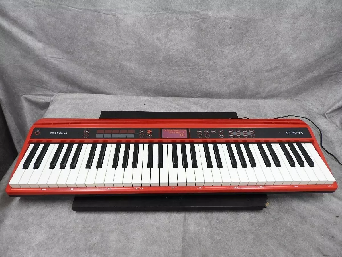 Roland GO KEYS GO-61K 61-Key Music Creation Keyboard Red | eBay