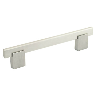 Bridge Style Metal Handle, Brushed Nickel, 6-5/16'' (160 mm) Overall Length