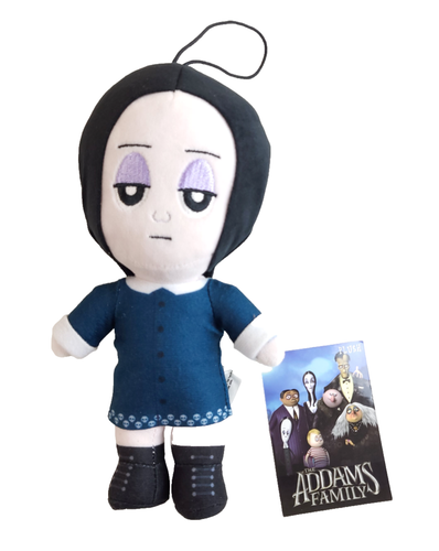 Addams Family Wednesday Plush Toy Figure Licensed Embroidered New 7” Tall 2019