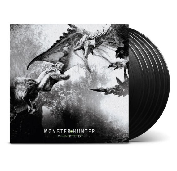 モンスターハンターワールド　サントラレコードBox Monster Hunter World Vinyl Record Soundtrack 6 LP Black Box Set