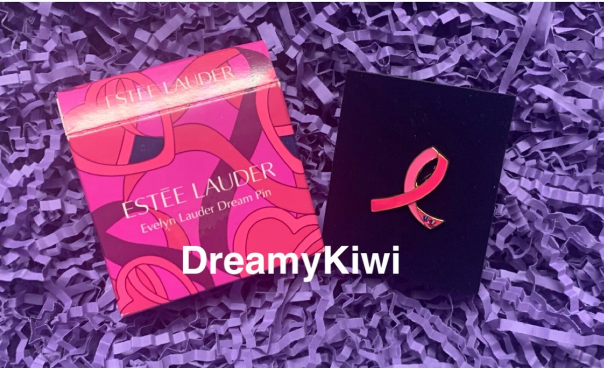 Estee Lauder Evelyn Lauder Dream Breast Cancer Awareness Pin NIB Bracelet