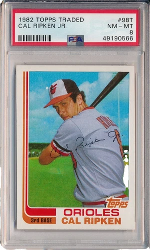 Cal Ripken 8 Graded Baseball Cards