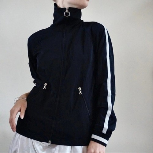 Prada Y2K Trainingsjacke Unisex schwarz-weiß