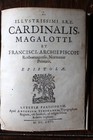 Lettres du cardinal Magalotti et de François de Harlay archevêque de Rouen 1626