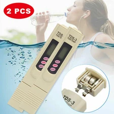 2 X TDS3 PPM Meter Digital Tester Home Drinking Tap Water Quality Purity Tester
