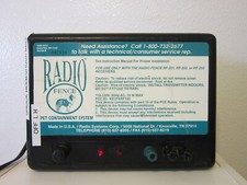 Radio Dog Fence RF-102 Pet Containment System Control Box Only 400-032