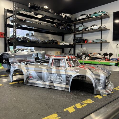 Arrma INFRACTION 6s - Body Shell SILVER Rc roll cage Street Bash ARA7615V2 - Picture 4 of 8
