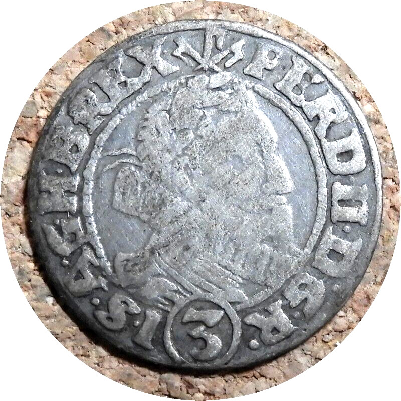 elf Austria Empire 1 Kreuzer (1)631  Vienna Mint  Ferdinand II