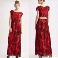 Alice & Olivia Rosalie Silk Maxi Dress