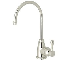 Rohl San Julio 0.5 GPM Hot Water Dispenser Faucet, A1655LMPN-2 - Polished Nickel