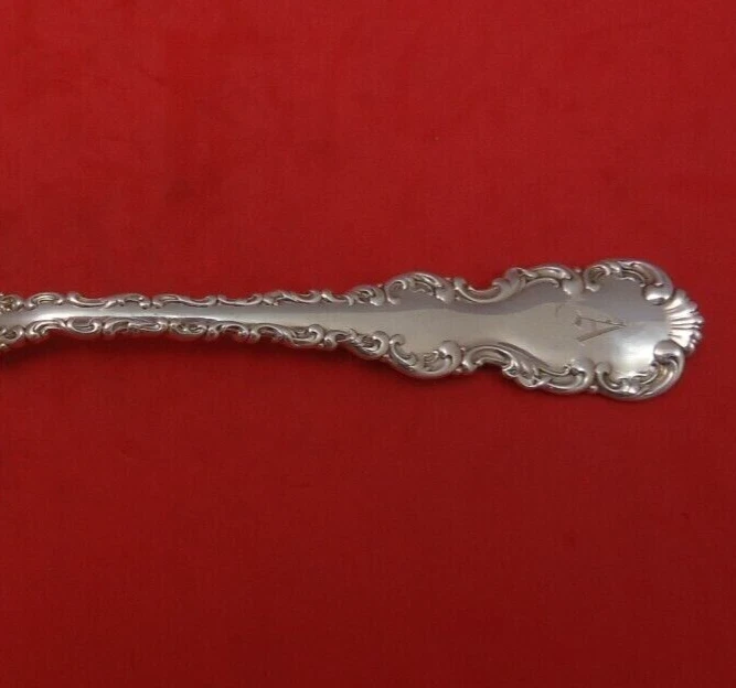 Louis XV by Whiting Gorham Sterling Silver Asparagus Fork 8 1/2" Serving Foto 2 de 2