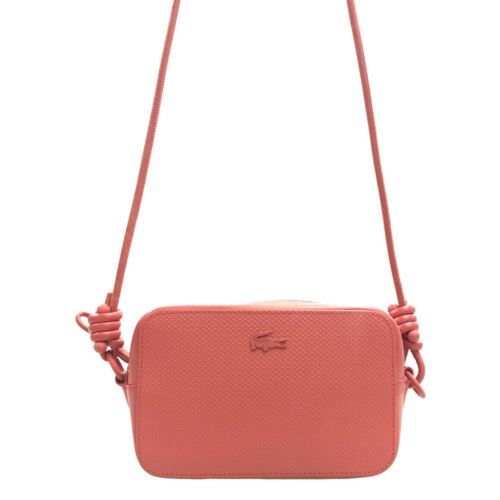 Lacoste shoulder bag crossbody women's Red - Picture 1 of 8