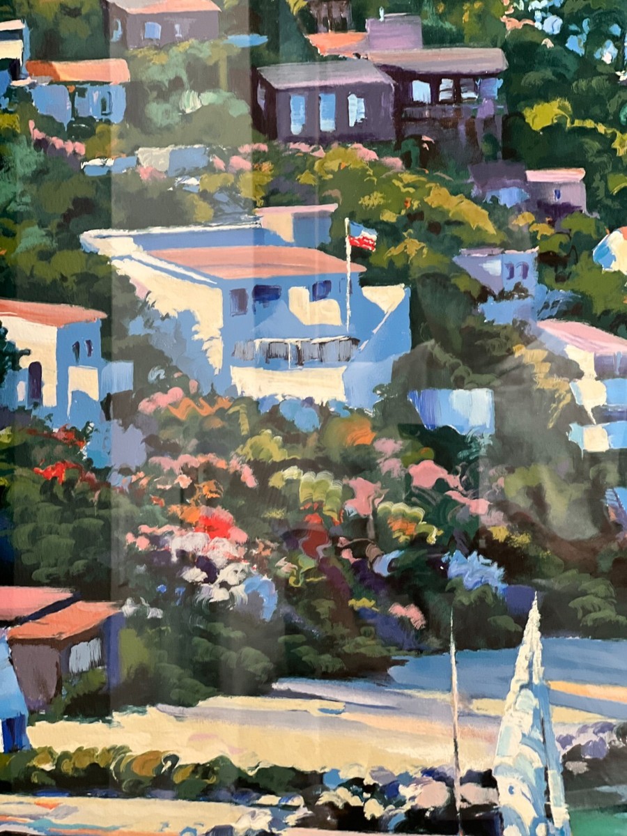 k705「SAUSALITO」ハワード・ベーレンス カリフォルニア 海岸線の風景 m42633574951_1.jpg?1748412285