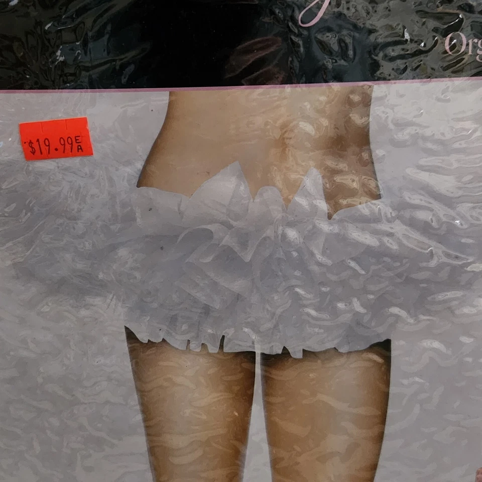 Sexy Adult White Organza Tutu New One Size fits most Dress-up Halloween Costume - Image 3 of 4