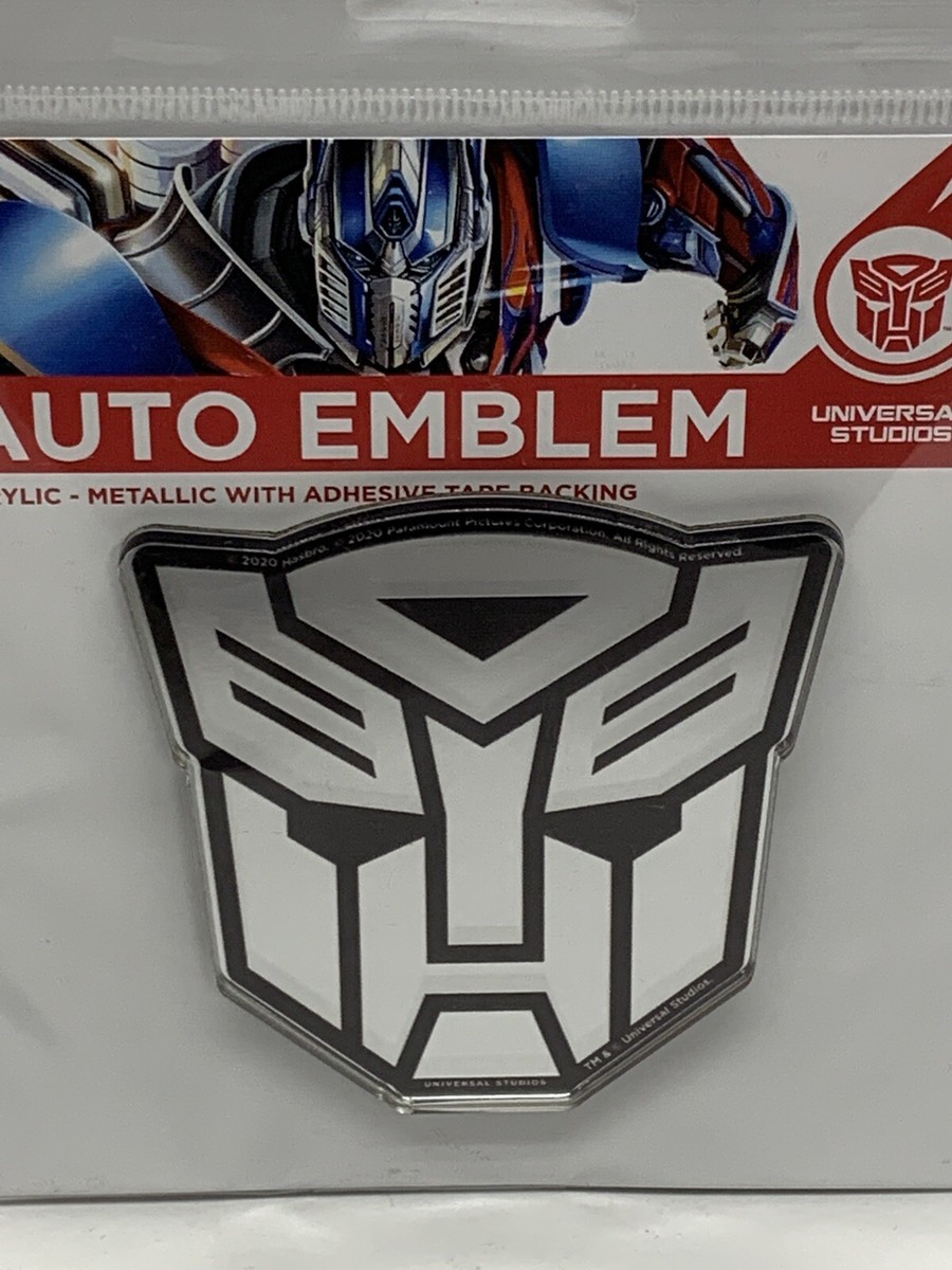 Universal Studios Exclusive Transformers Autobots Auto Emblem New 