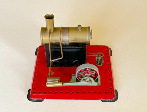 MAMOD SE1 LIVE STEAM STATIONARY ENGINE ~ GOOD USED CONDITION - WITH BURNER